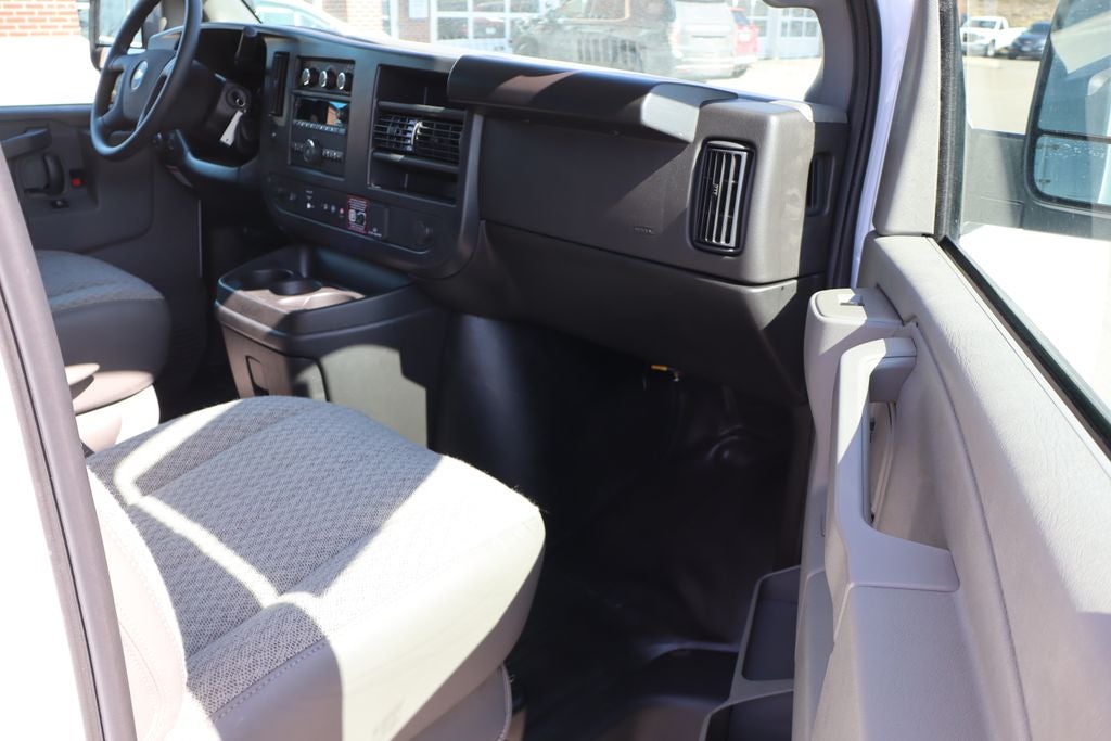 2026 Chevrolet Express 3500 Work Van w/ Reading Aluminum Enclosed Service Body Cutaway