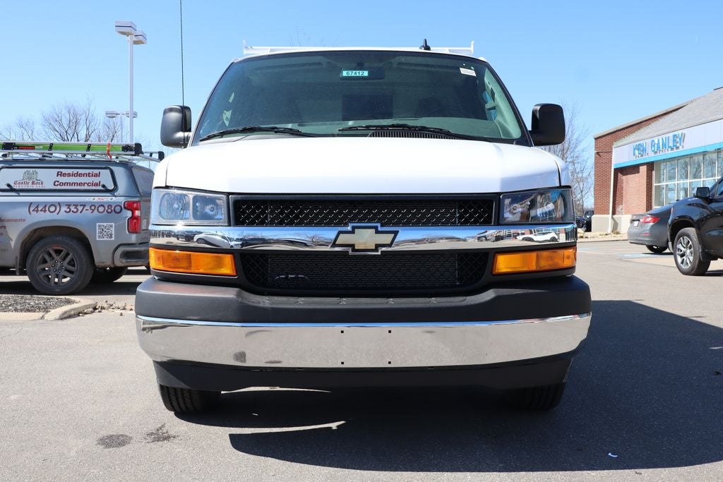 2026 Chevrolet Express 3500 Work Van w/ Reading Aluminum Enclosed Service Body Cutaway