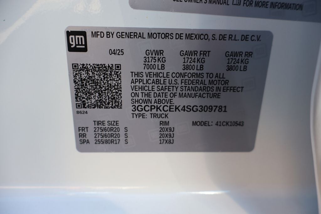 2025 Chevrolet Silverado 1500 Custom Trail Boss