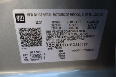 2025 Chevrolet Silverado 1500 Custom Trail Boss