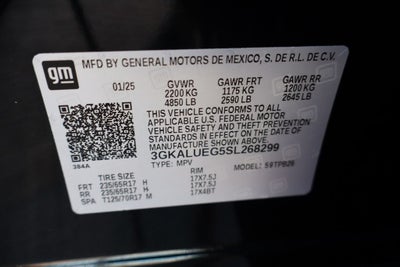 2025 GMC Terrain Elevation