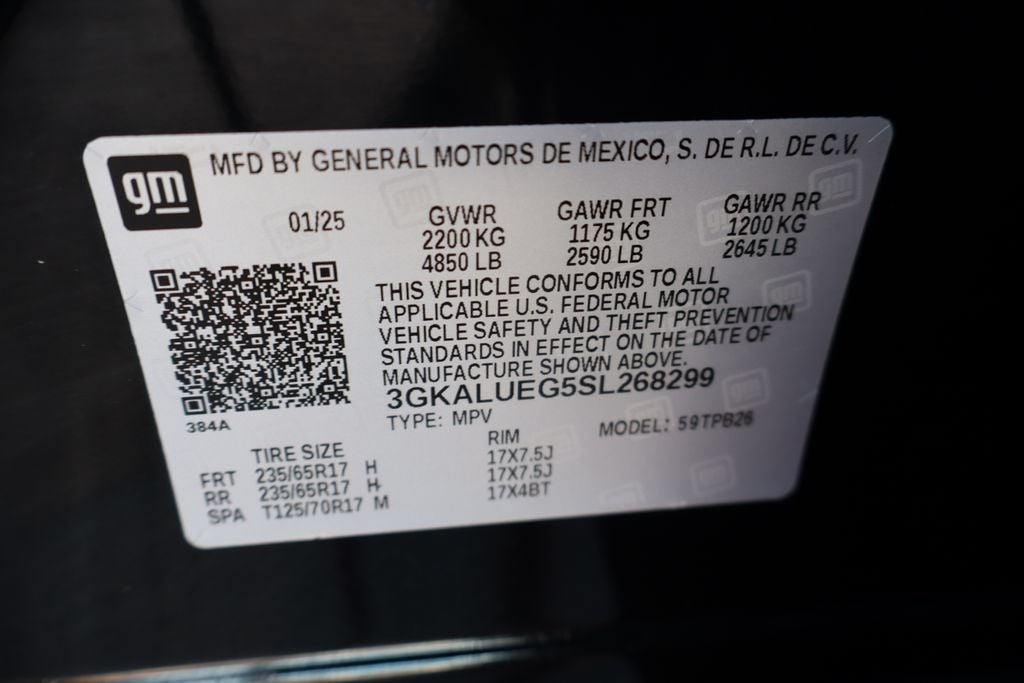 2025 GMC Terrain Elevation