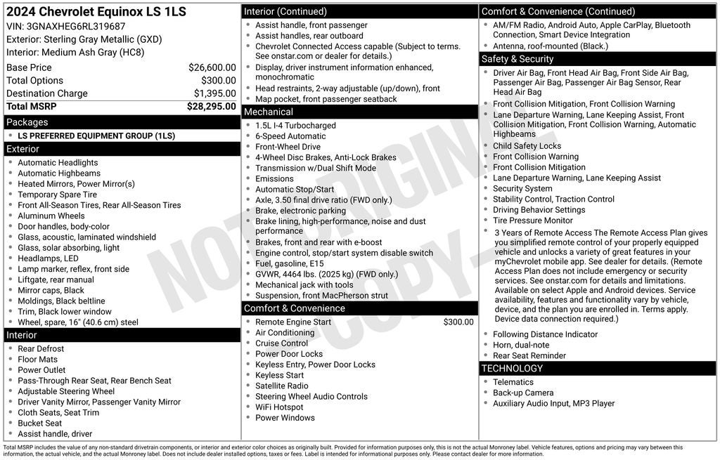 2024 Chevrolet Equinox LS