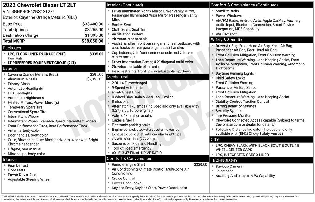 2022 Chevrolet Blazer LT