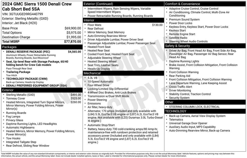 2024 GMC Sierra 1500 Denali