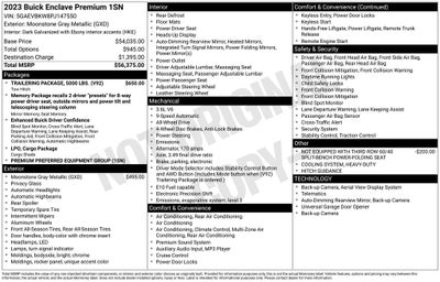 2023 Buick Enclave Premium Group