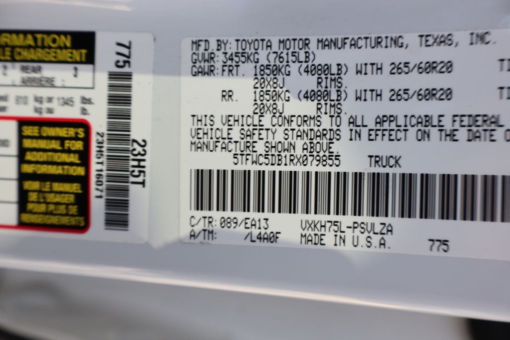 2024 Toyota Tundra Hybrid Limited