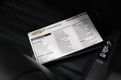 2025 Chevrolet Corvette Z06 2LZ