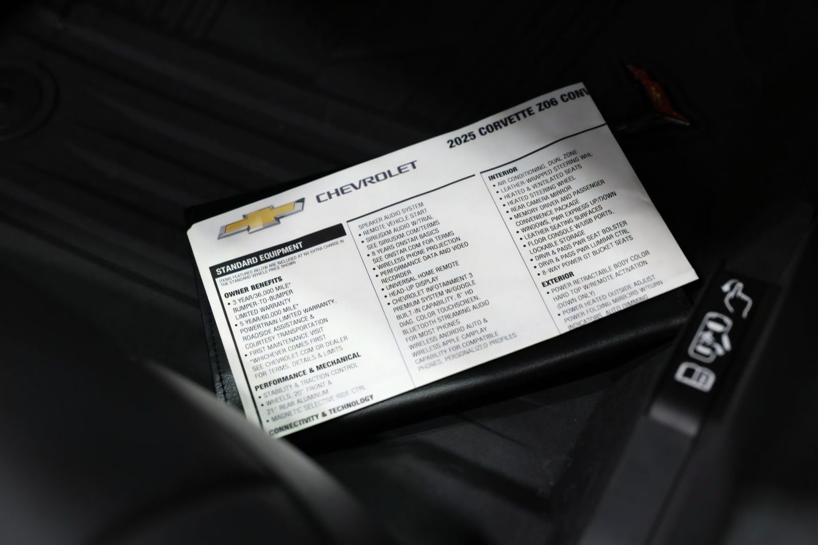 2025 Chevrolet Corvette Z06 2LZ