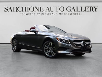 2017 Mercedes-Benz S-Class S 550 Convertible