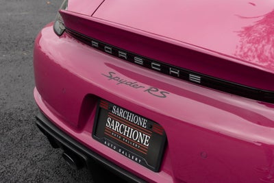 2024 Porsche 718 Spyder RS