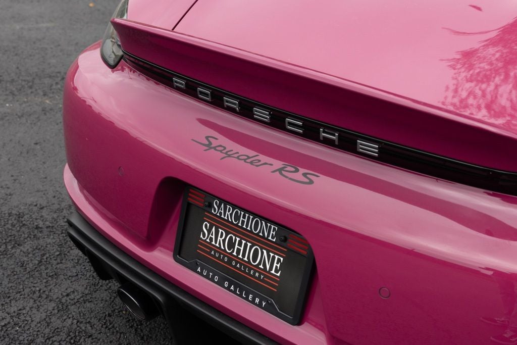 2024 Porsche 718 Spyder RS