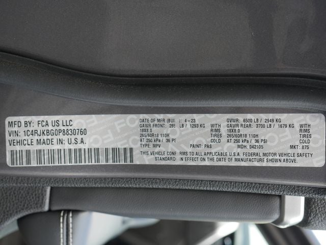 2023 Jeep Grand Cherokee L Limited