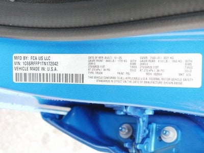 2026 RAM 1500 Big Horn/Lone Star Night Edition