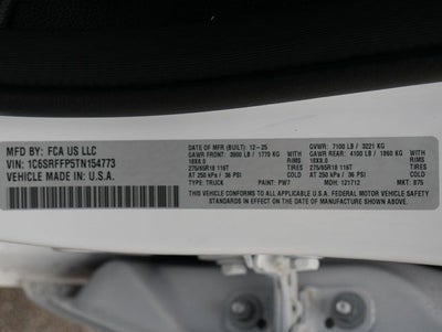 2026 RAM 1500 Big Horn/Lone Star