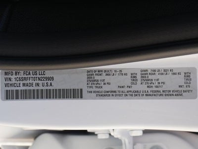 2026 RAM 1500 Big Horn/Lone Star Night Edition