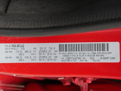 2020 RAM 1500 Big Horn/Lone Star