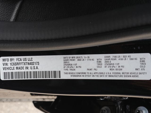 2026 RAM Ram 1500 Big Horn/Lone Star Night Edition