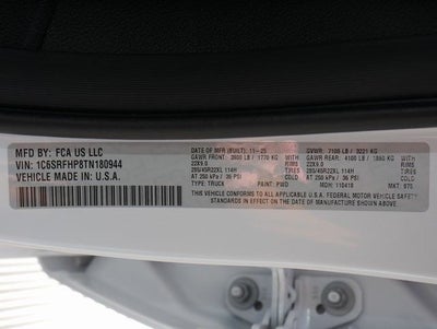 2026 RAM 1500 Limited Night Edition