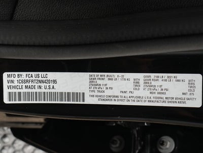 2022 RAM 1500 Laramie