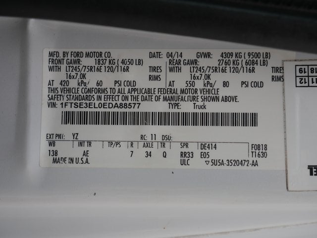 2014 Ford E-350SD Commercial