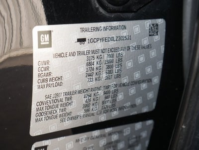 2020 Chevrolet Silverado 1500 LT Trail Boss