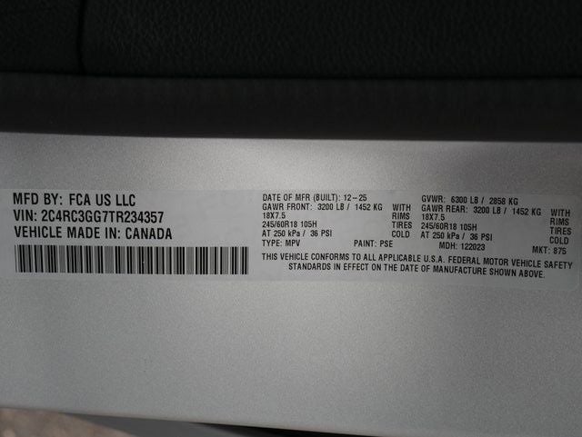 2026 Chrysler Pacifica Limited