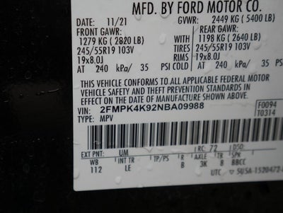 2022 Ford Edge Titanium