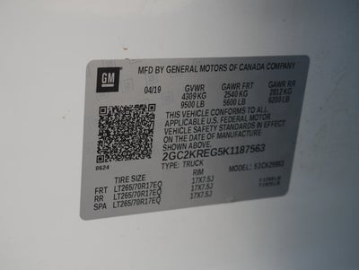 2019 Chevrolet Silverado 2500HD Work Truck