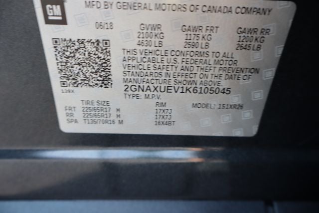 2019 Chevrolet Equinox LT