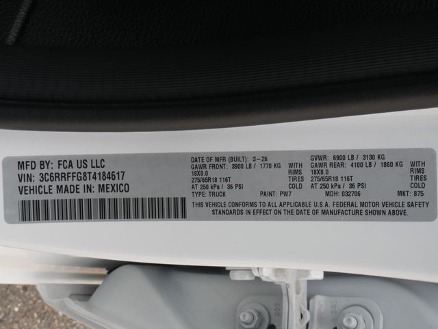 2026 RAM Ram 1500 Big Horn/Lone Star