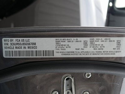 2025 RAM 2500 Big Horn