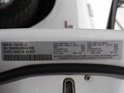 2021 RAM 2500 Big Horn