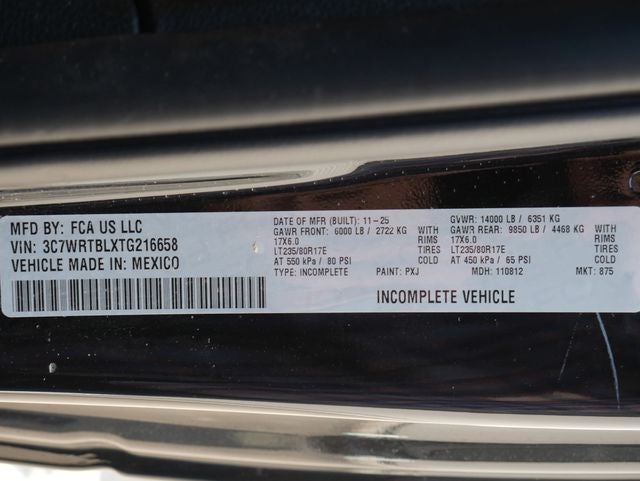 2026 RAM Ram 3500 Chassis Cab Tradesman
