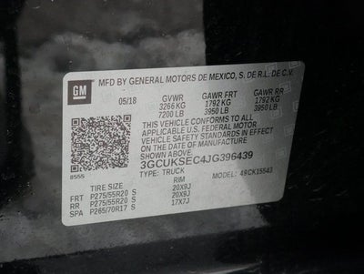 2018 Chevrolet Silverado 1500 LTZ 2LZ Realtree Edition