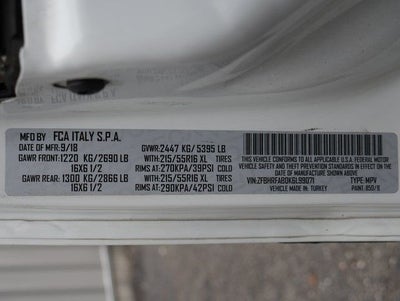 2019 RAM ProMaster City Tradesman