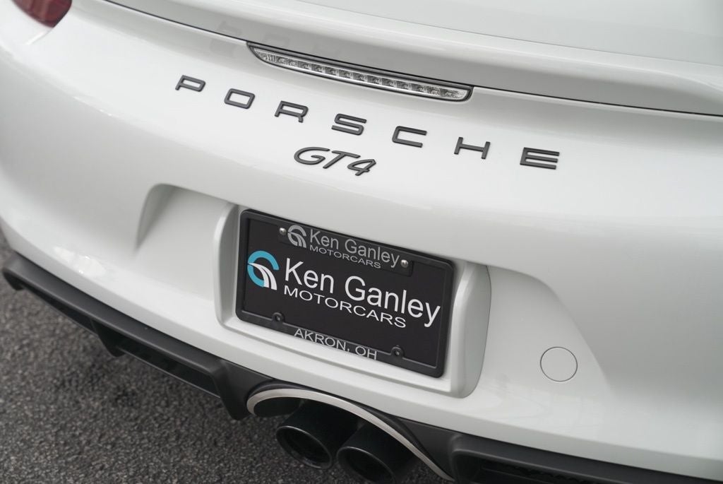 2016 Porsche Cayman GT4