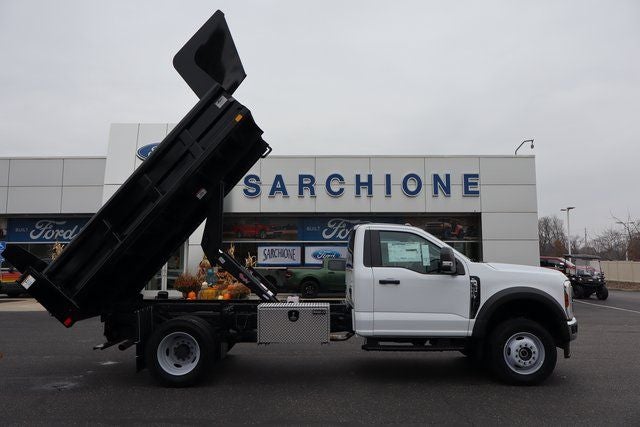 2025 Ford F-600SD XL DRW w/11' Rugby Z-Spec Electric Dump Body