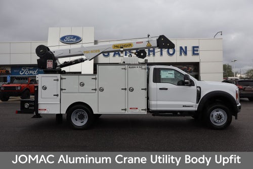 2026 Ford F-600SD XL JOMAC Aluminum Crane Utility Body