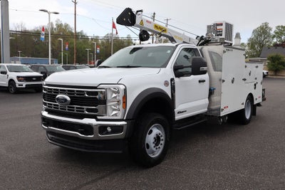 2026 Ford F-600SD XL JOMAC Aluminum Crane Utility Body
