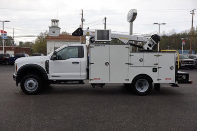 2026 Ford F-600SD XL JOMAC Aluminum Crane Utility Body