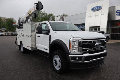2026 Ford F-600SD XL JOMAC Aluminum Crane Utility Body