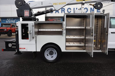 2026 Ford F-600SD XL JOMAC Aluminum Crane Utility Body