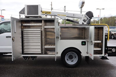 2026 Ford F-600SD XL JOMAC Aluminum Crane Utility Body