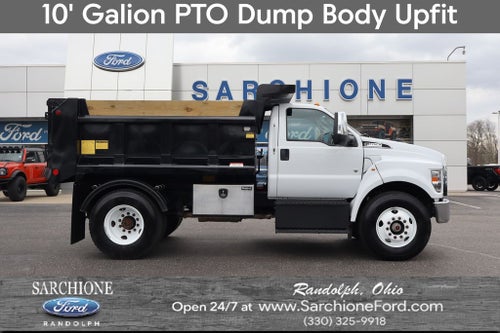 2025 Ford F-650SD DRW w/10' Galion PTO Dump Body