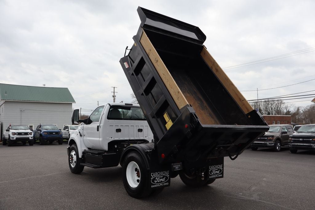 2025 Ford F-650SD DRW w/10' Galion PTO Dump Body