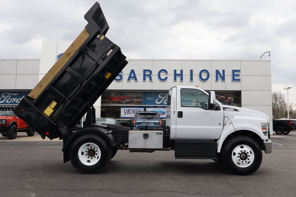 2025 Ford F-650SD DRW w/10' Galion PTO Dump Body