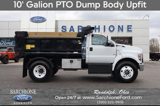 2025 Ford F-650SD DRW w/10' Galion PTO Dump Body