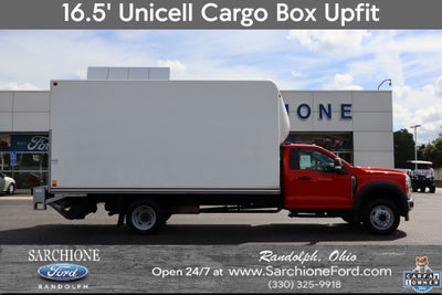 2023 Ford F-550SD XLT DRW w/ 16.5' Unicell Cargo Box