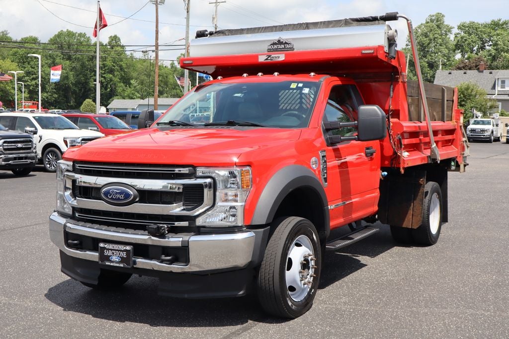 2021 Ford F-550SD XL DRW w/9.5' Rugby PTO Dump Body